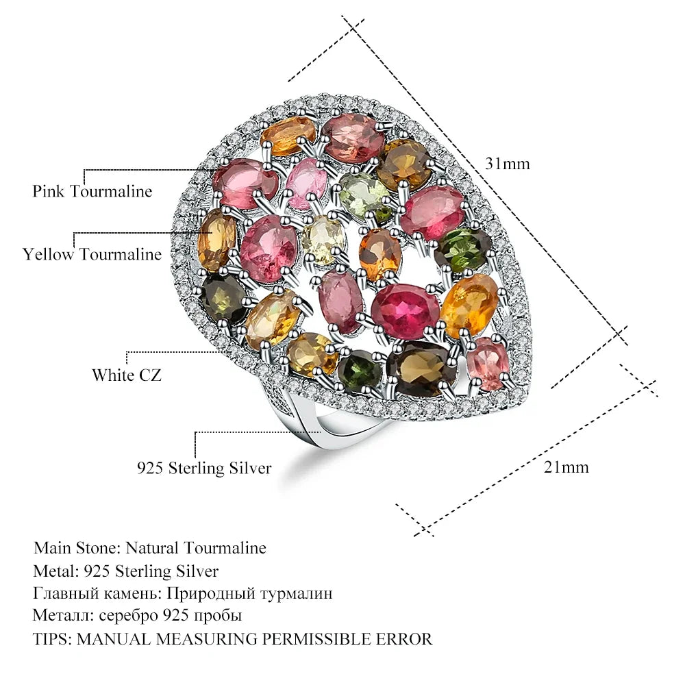 Natural Tourmaline Ring