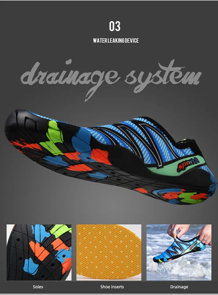 Feslisho Quick Drying Beach Water Shoes