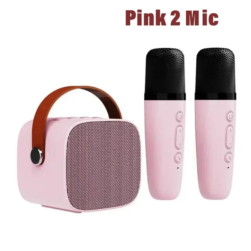 Karaoke Wireless Dual Microphones Machine For Kids