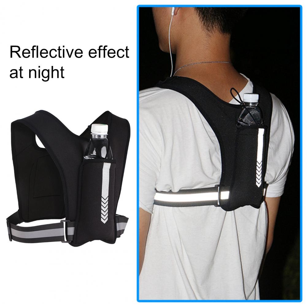 Running Vest Chest Phone Holder Reflective Workout Gear - BestShop