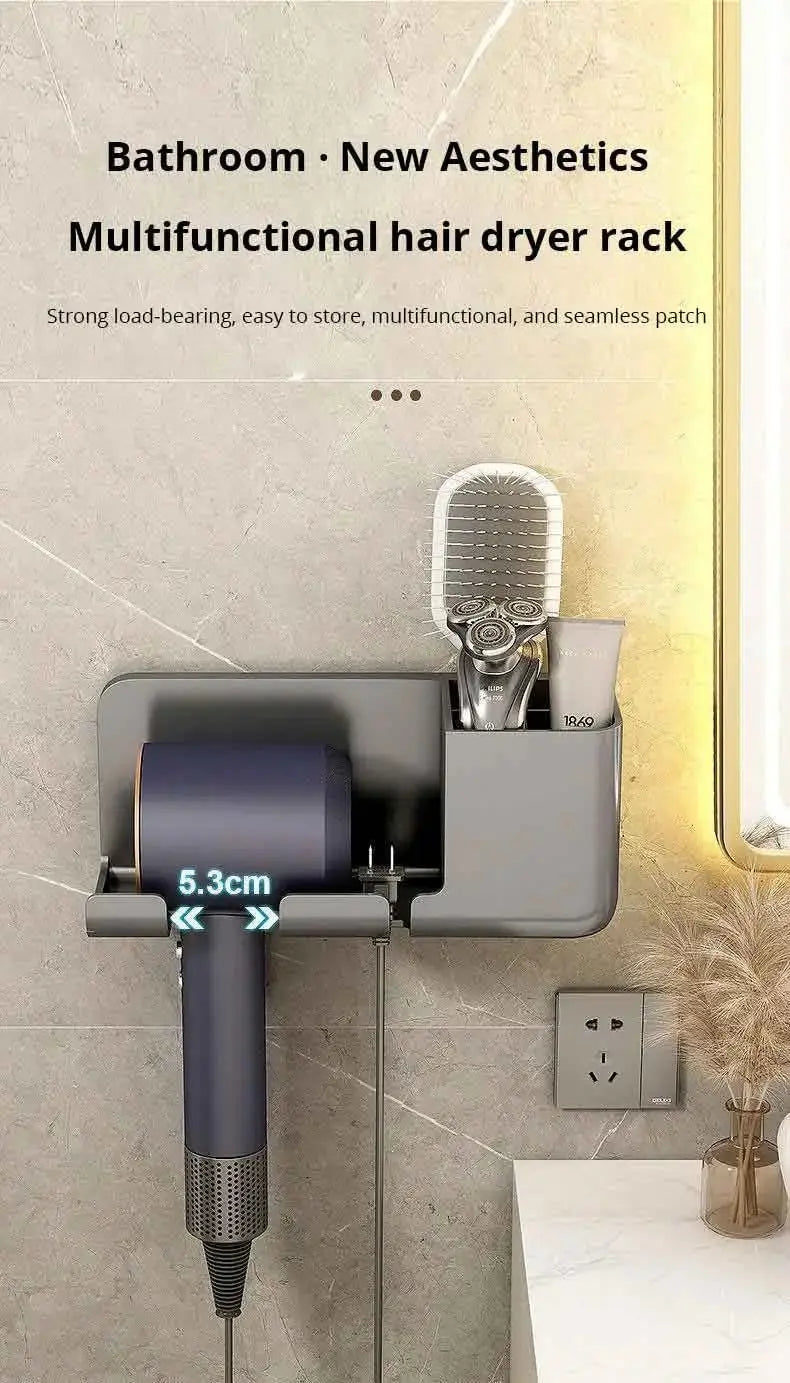 Hair Dryer Storage Rack