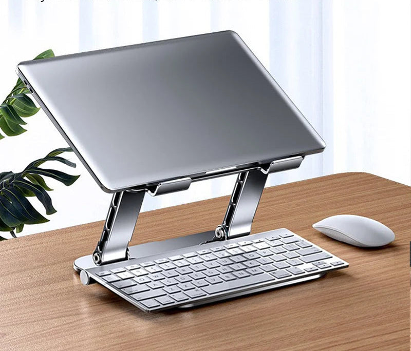 Support pliable en aluminium pour ordinateur portable