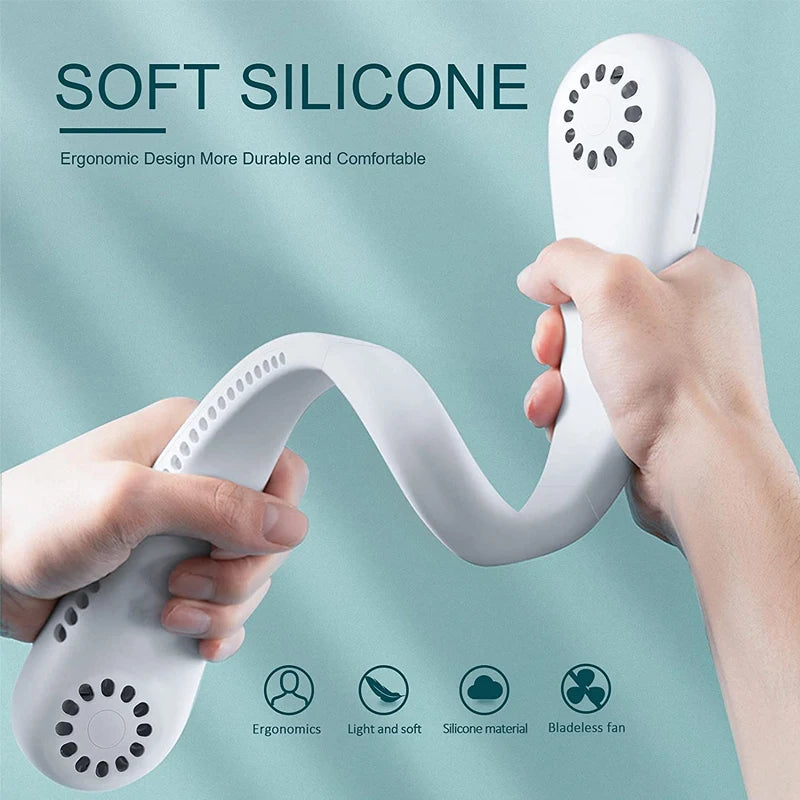 Neck Fan Portable Bladeless Hanging