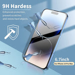 Load image into Gallery viewer, 5Pcs Tempered Glass for iPhone 14 13 12 11 Pro Max - BestShop

