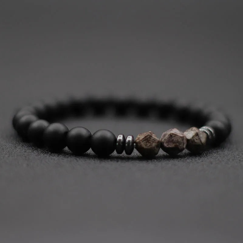 Fashion Men’s Natural Stone Bracelet