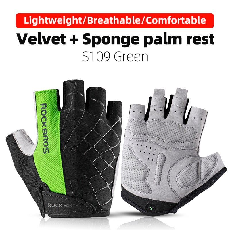 Cycling Gloves Half Finger Shockproof Wear - BestShop