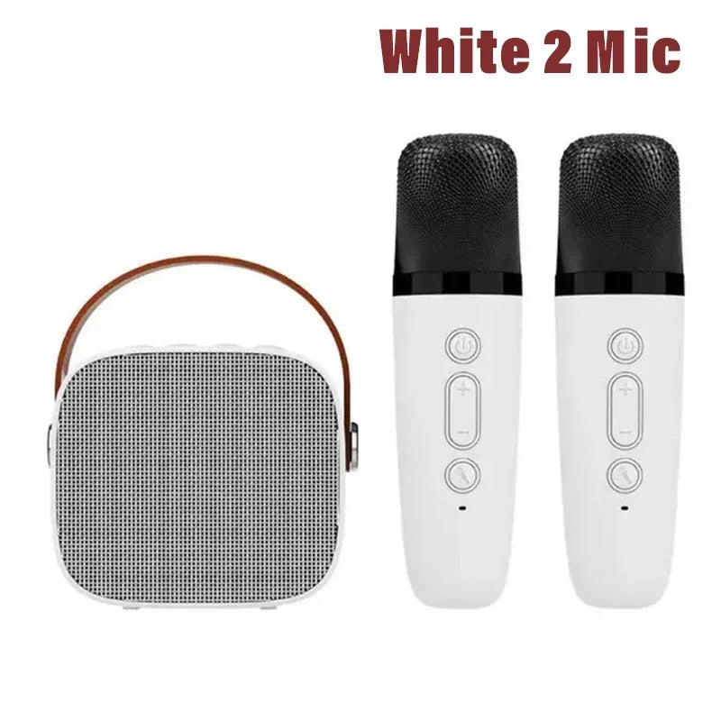 Karaoke Wireless Dual Microphones Machine For Kids