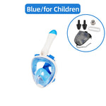 Load image into Gallery viewer, Full Face Snorkel Mask Wide View - BestShop
