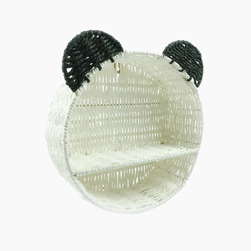 Imitation Rattan Food Grade Plastic Basket Storage