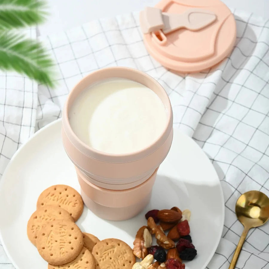 Food-Grade Silicone Folding Cup