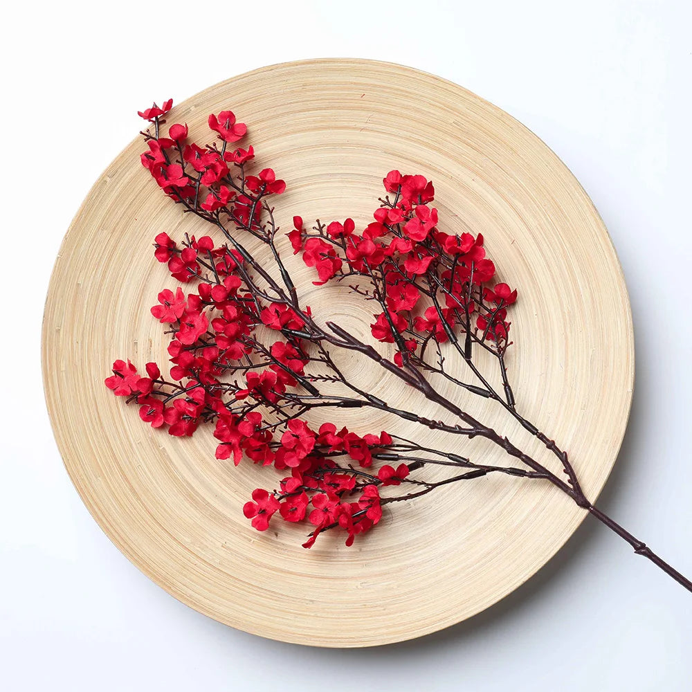 Gypsophile artificielle en soie, 50 cm, longues branches, décoration d'intérieur, fausses plantes, pour fête de mariage, DIY