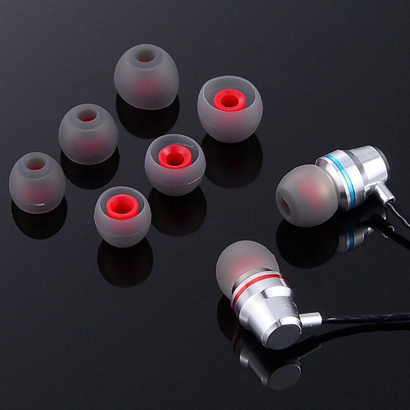 3/1 Pairs Ear Pads For Headphones Earphone Tips Silicone Ear Tips - BestShop