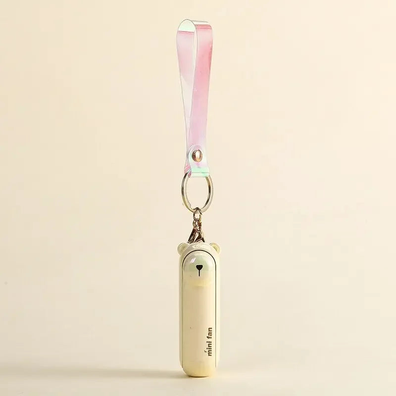 Cute Mini Fan Kipas Portable Hand Fold