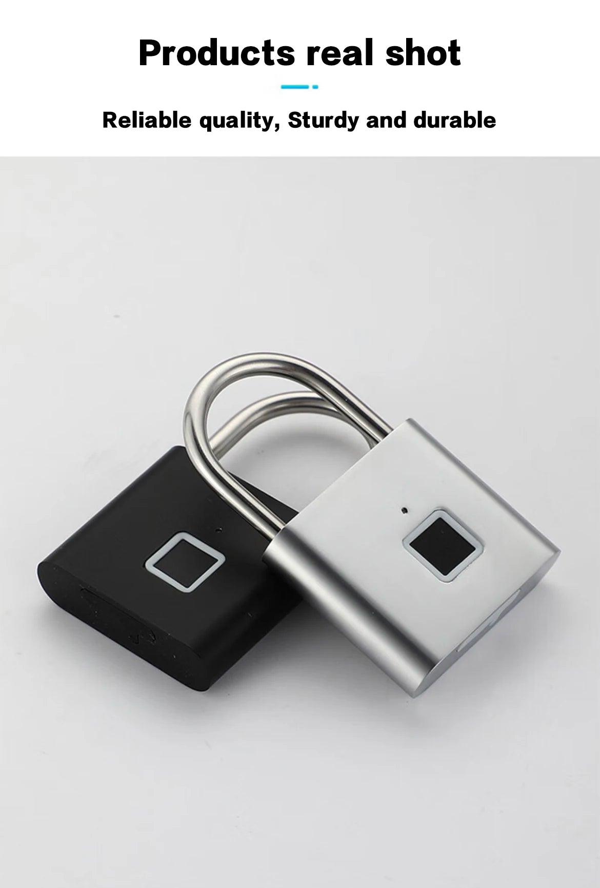 Rechargeable Fingerprint Padlock