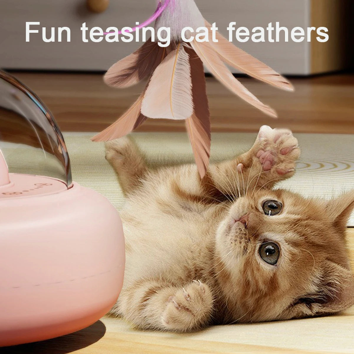 Intelligent Cat Toy with Red Dot Laser