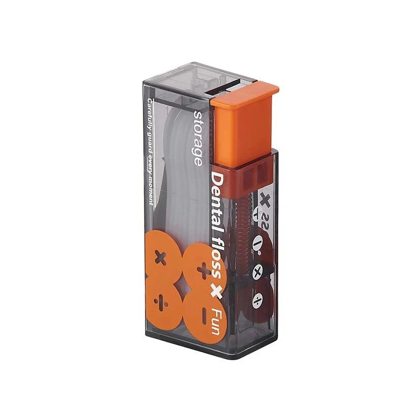 Portable Floss Dispenser Automatic Ejectable