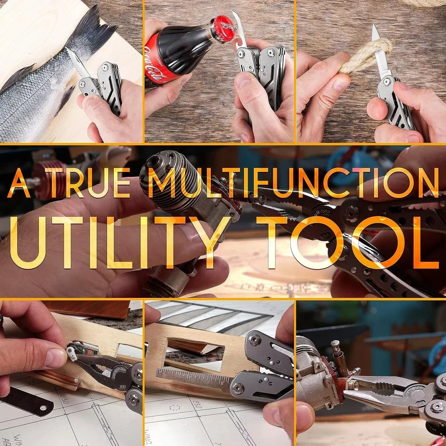 24-in-1 Multitool Pliers for All Adventures