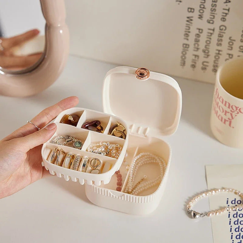 Portable Travel Jewelry Organizer Box