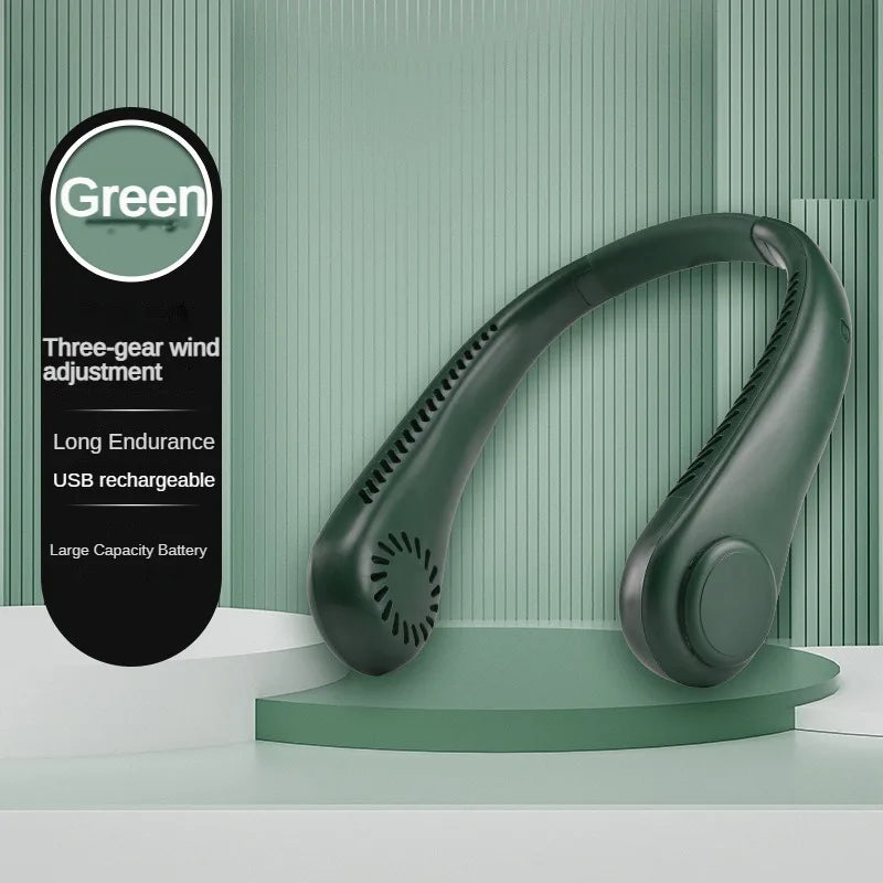 Neck Fan Portable Bladeless Hanging