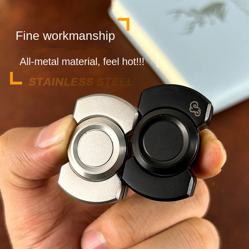 Stainless Steels 3 in 1 Fidget Spinner and Slider