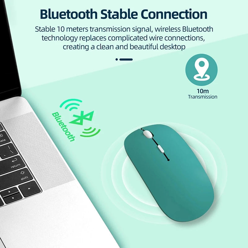 Portable Workin Bluetooth Mouse