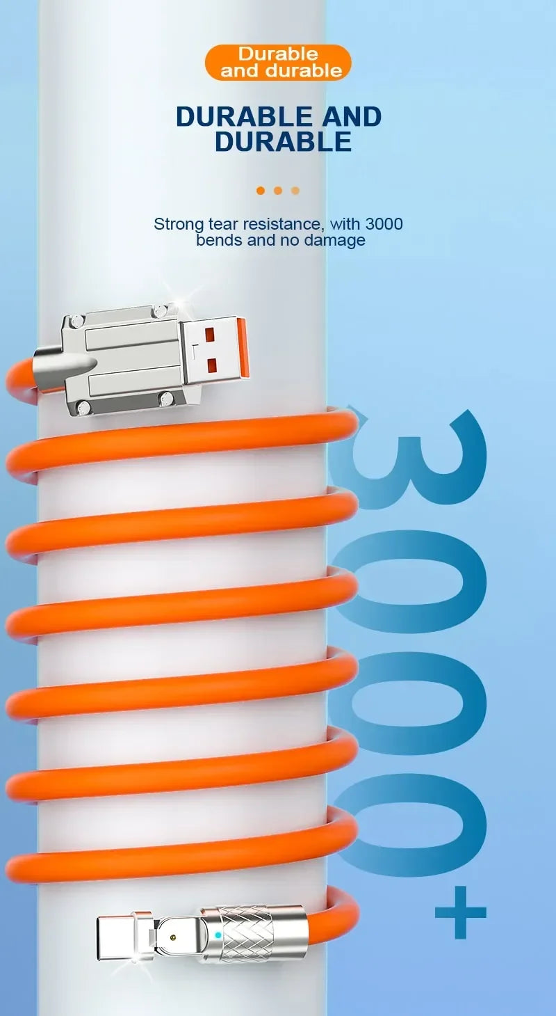 Fast Charge 180 Degree Rotation USB