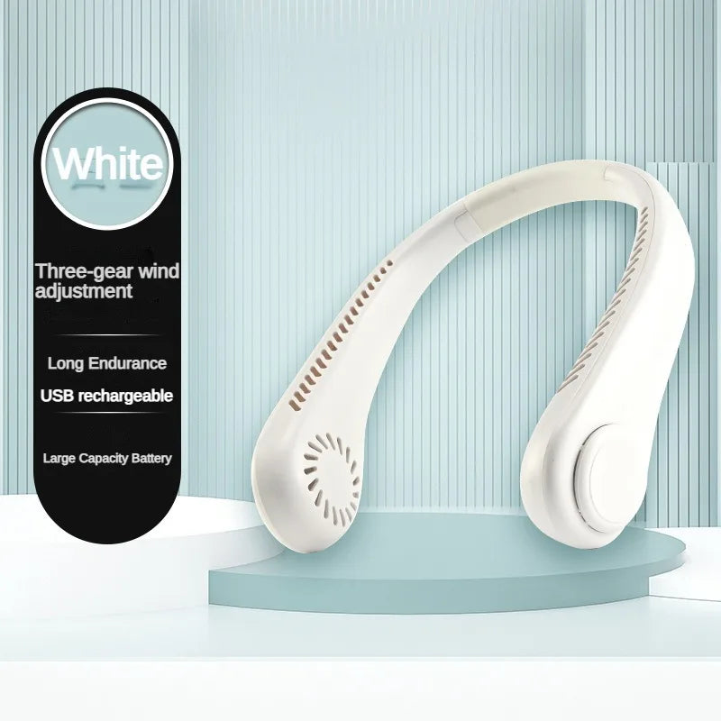 Neck Fan Portable Bladeless Hanging