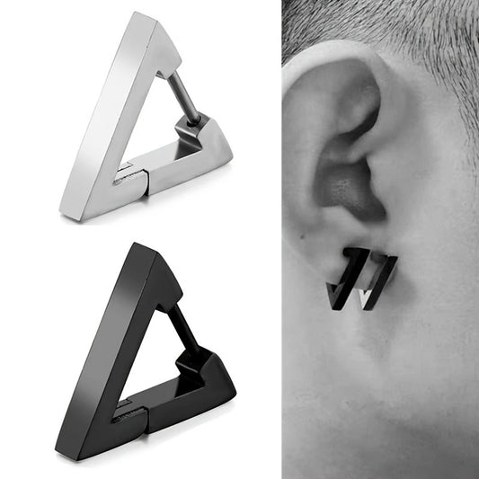 Punk Triangle Earrings