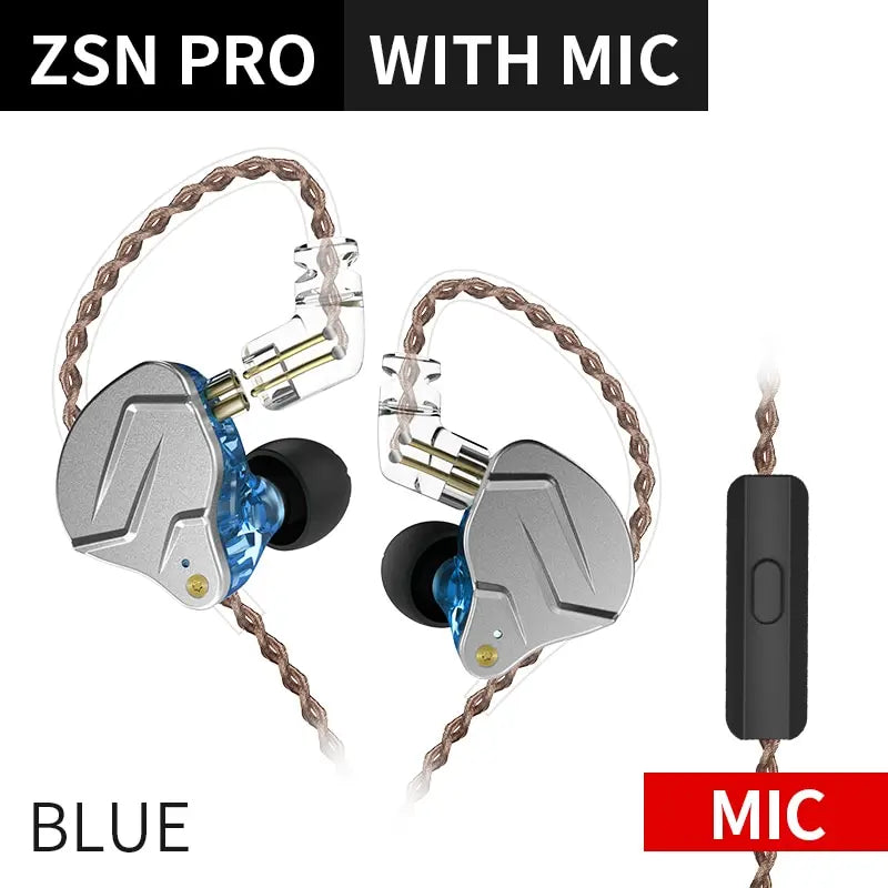 KZ ZSN PRO Hybrid In-Ear Earphones