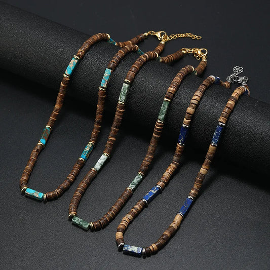 Vintage Bohemian Summer Necklace Ethnic Style