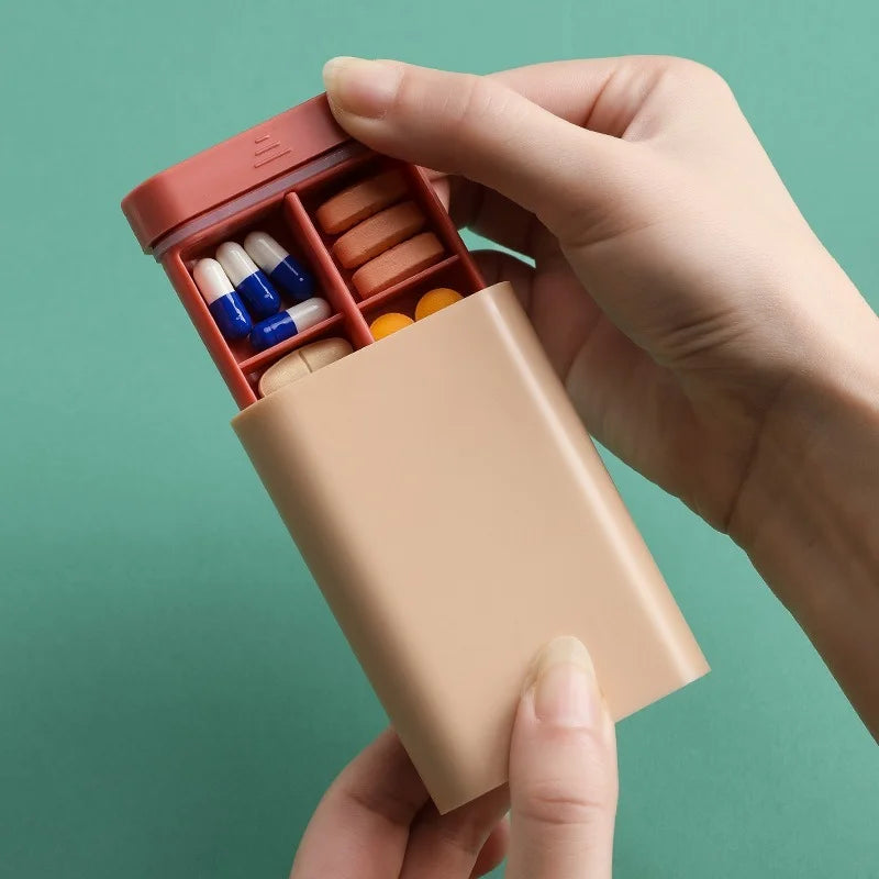 Mini Small Portable Travel Vitamin Box Pill Cases