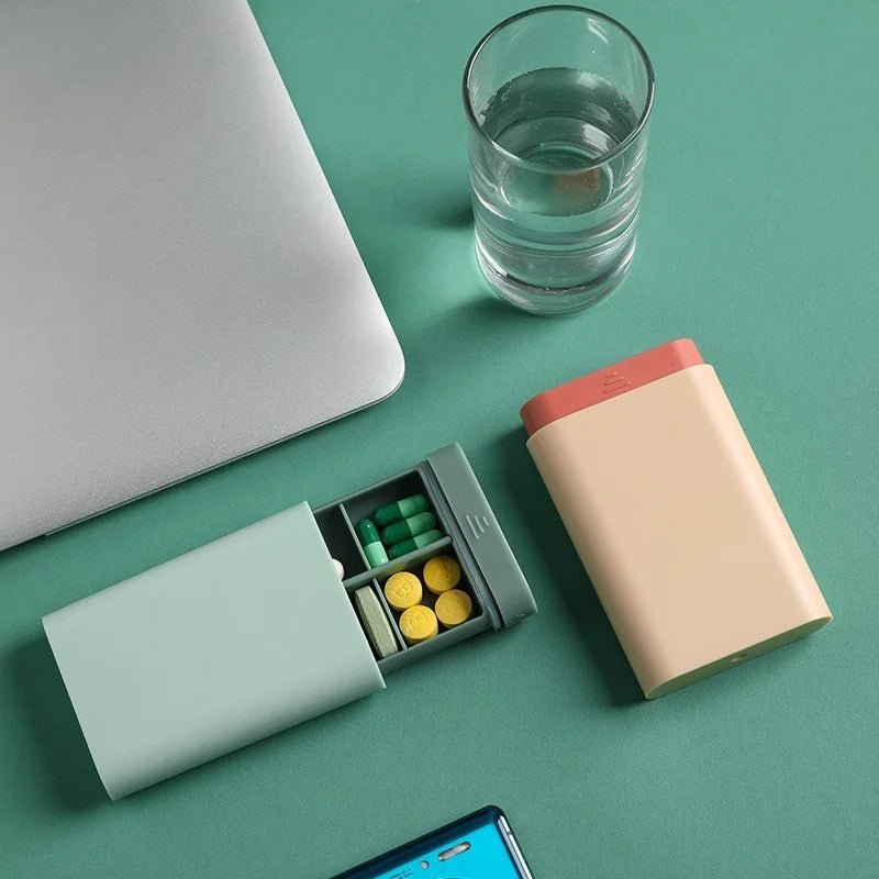 Mini Small Portable Travel Vitamin Box Pill Cases