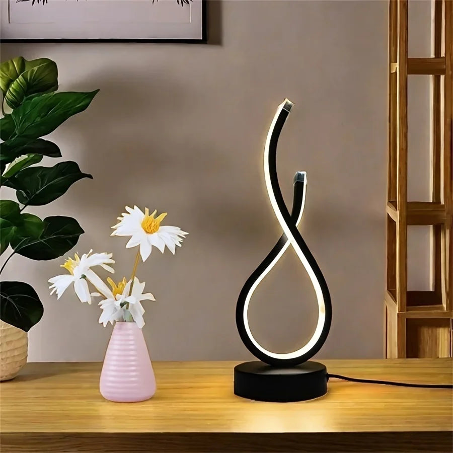 Creative Spiral LED Night Light