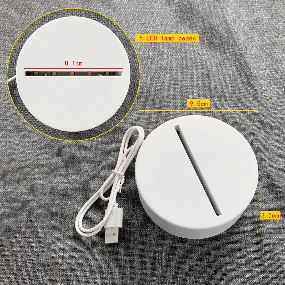 Note Board Creative Led Night Light