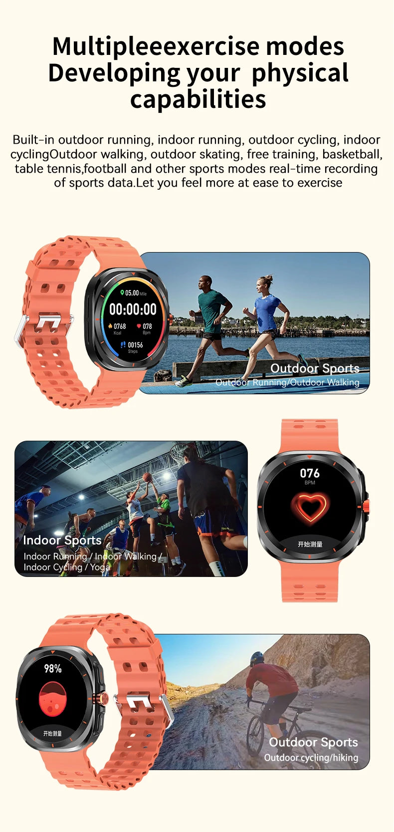 LAXASFIT Watch 7 Ultra Smartwatch