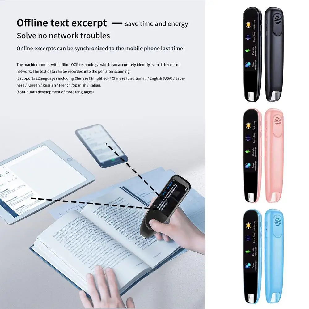 Offline Translation Pen For Teacher Student