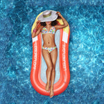 Load image into Gallery viewer, Outdoor Inflatable Water Hammock Lounger Chair - BestShop
