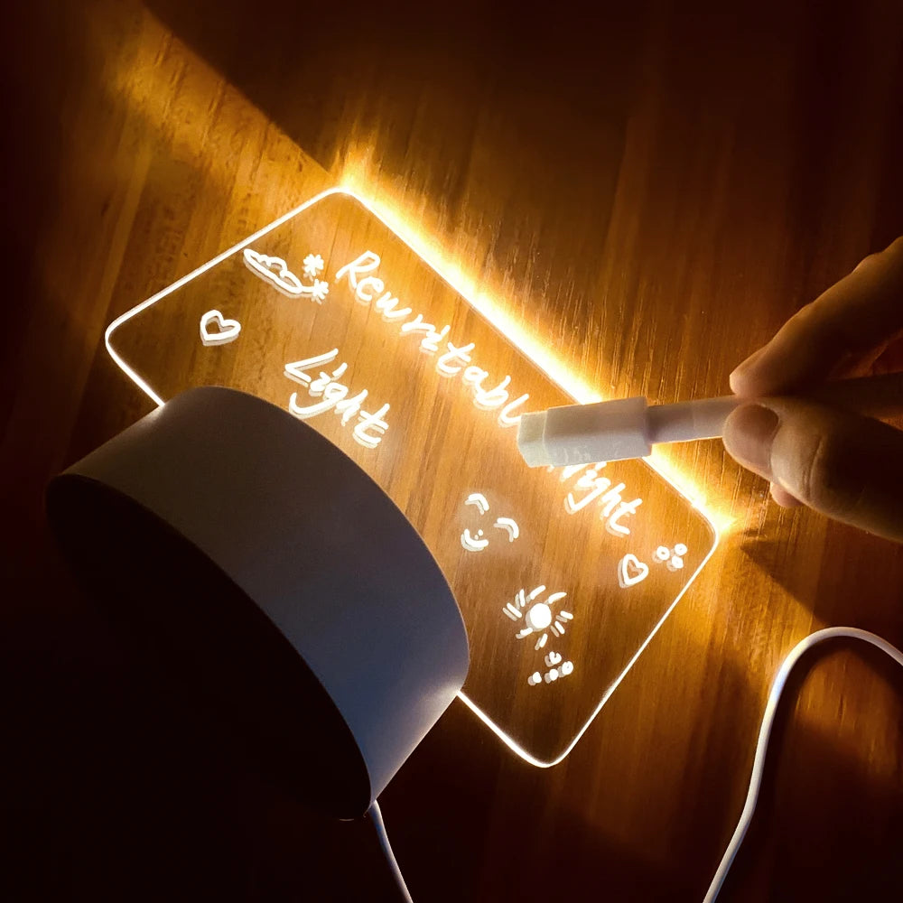 Note Board Creative Led Night Light
