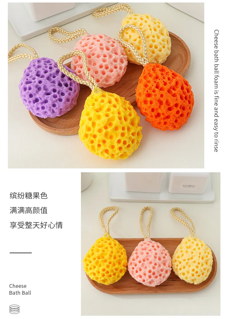 Soft Mesh Bath Sponge Balls