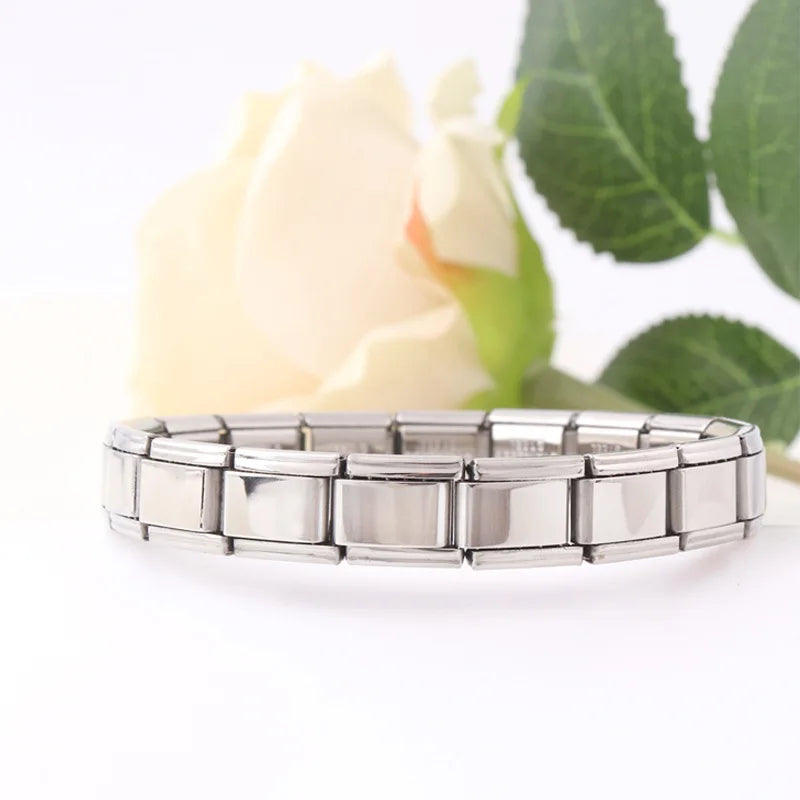 Moonstone Stainless Steel Carving Bracelet