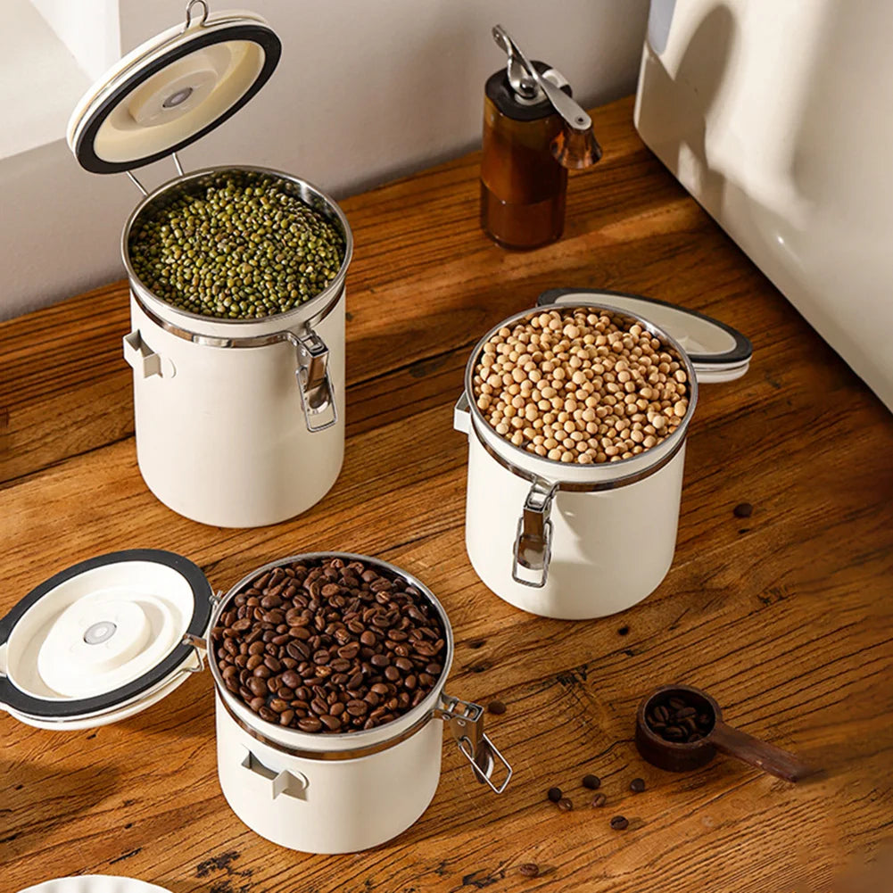 Coffee Beans Vacuum Sealed Jug
