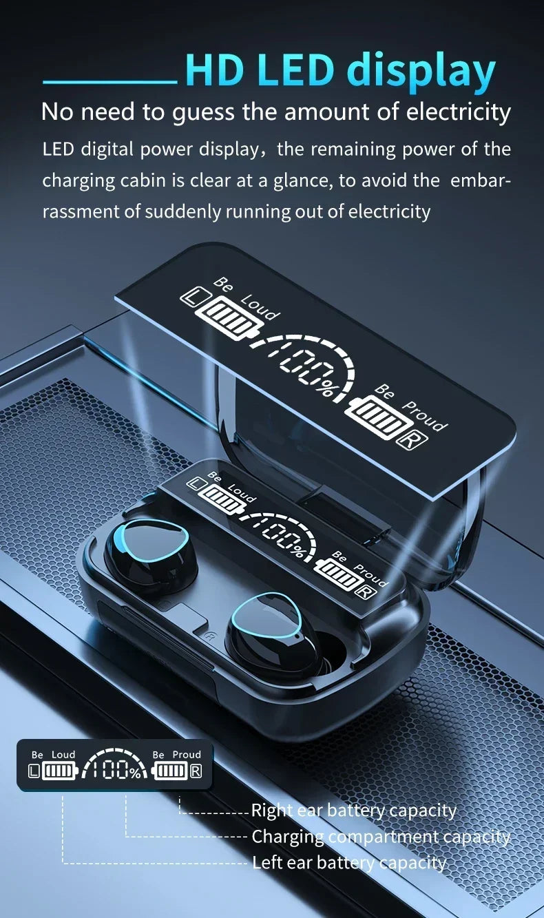 Original M10 Bluetooth Wireless Earpods