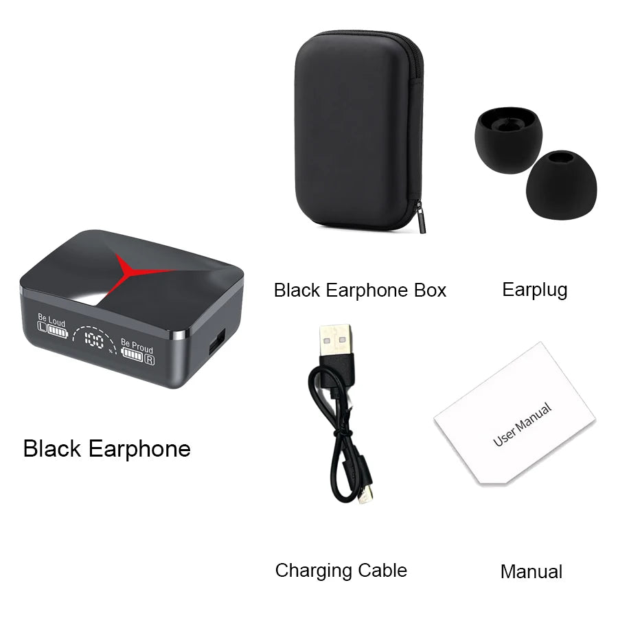 Original TWS M90 Wireless Headphones