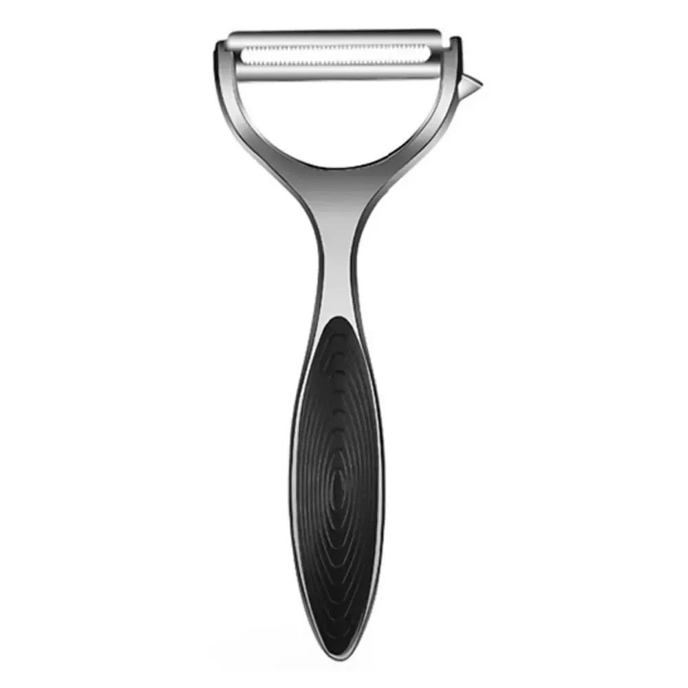 Serrated Blade/Flat Blade Knife Peeler