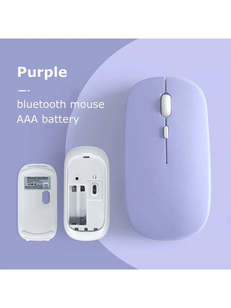 Portable Workin Bluetooth Mouse
