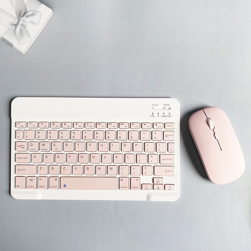 Bluetooth Rechargeable Keyboard for Tablet Phone PC - BestShop