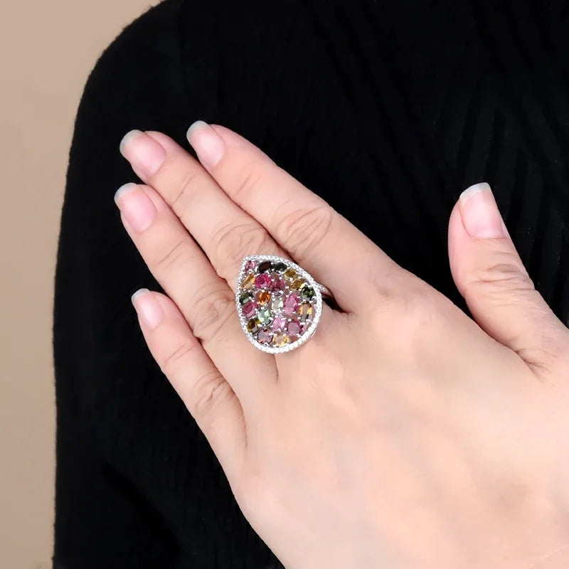 Natural Tourmaline Ring