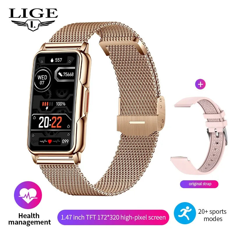 LIGE Smart Bracelet For Android IOS
