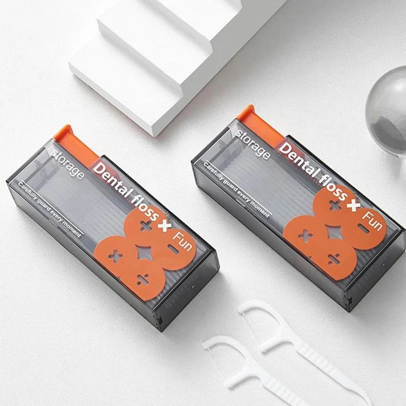 Portable Floss Dispenser Automatic Ejectable
