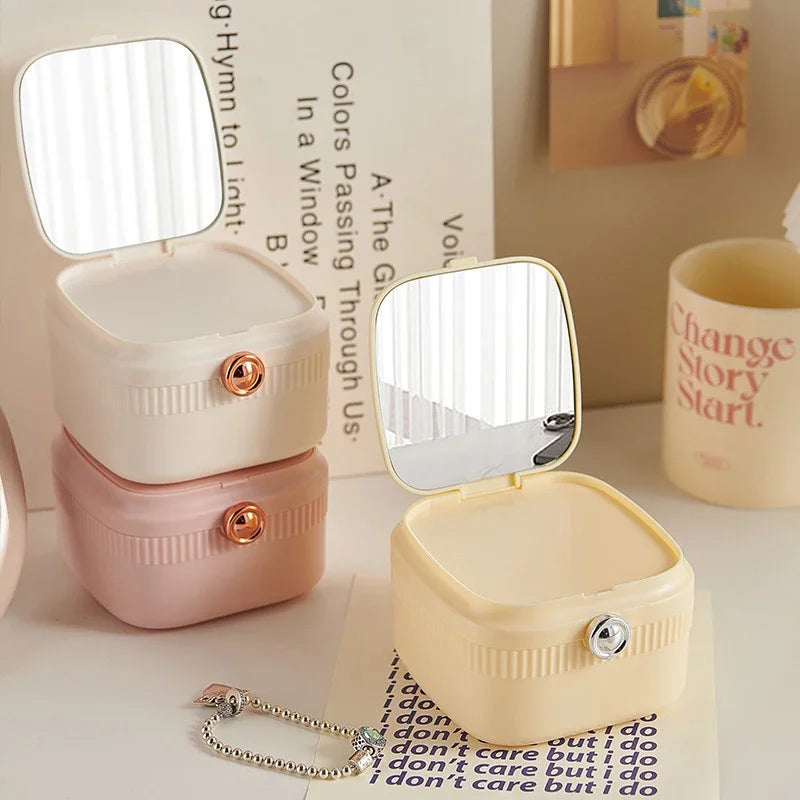 Portable Travel Jewelry Organizer Box